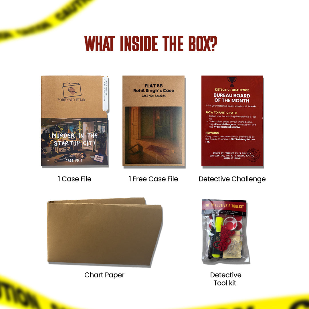 Forensic Files Gift Box  (The Detective's Toolkit Version)