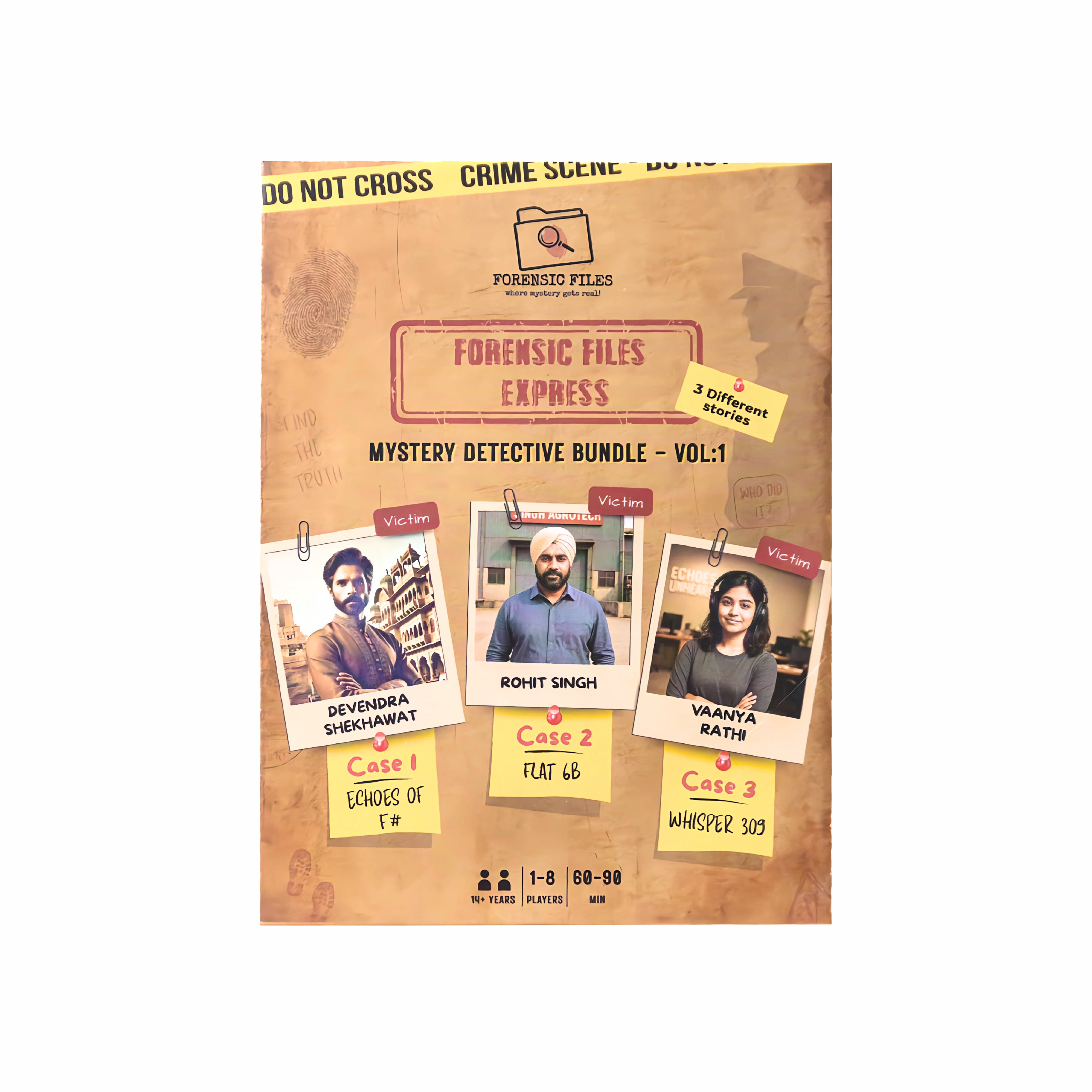 Forensic Files Express - Detective Mystery Bundle - Vol 1