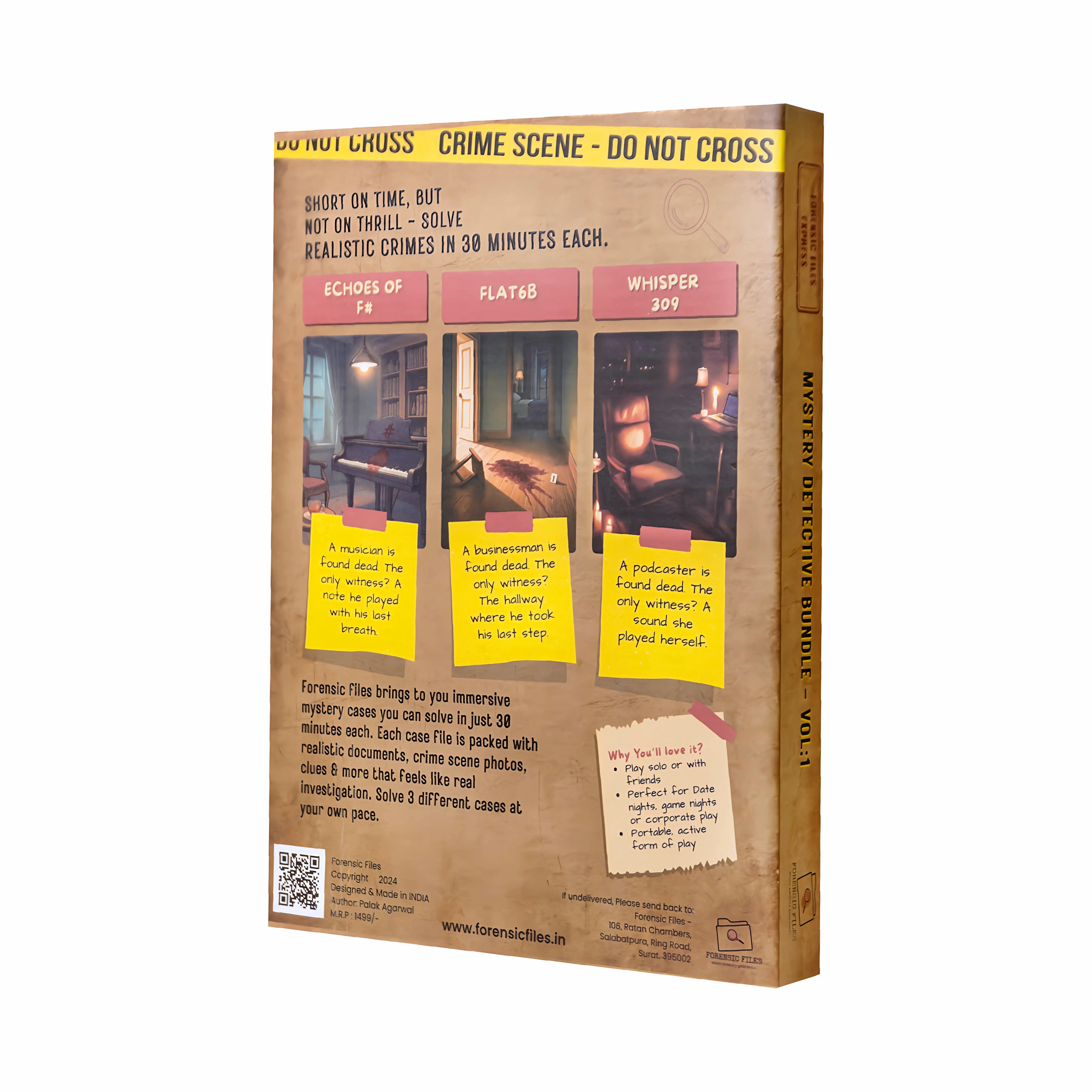 Forensic Files Express - Detective Mystery Bundle - Vol 1