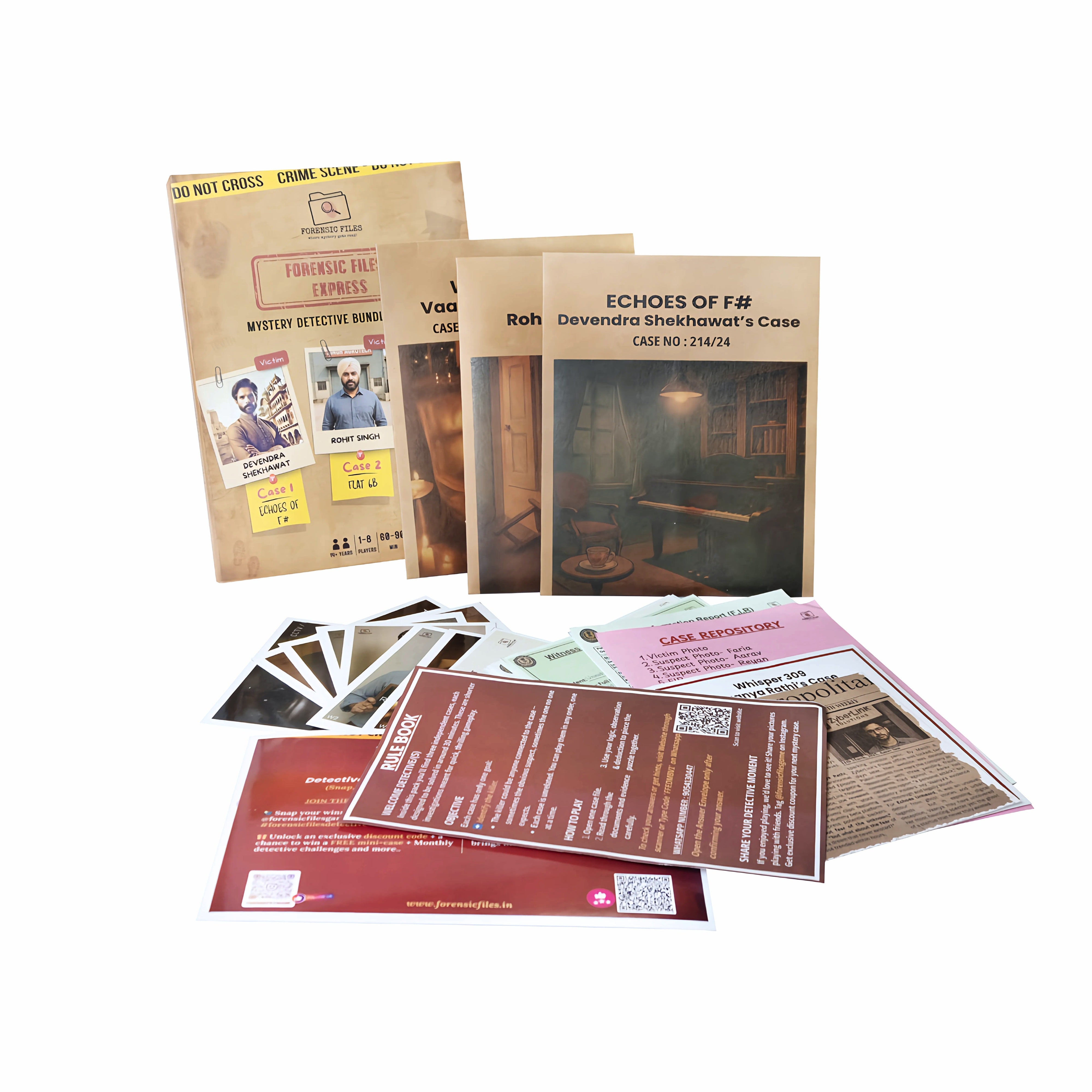 Forensic Files Express - Detective Mystery Bundle - Vol 1