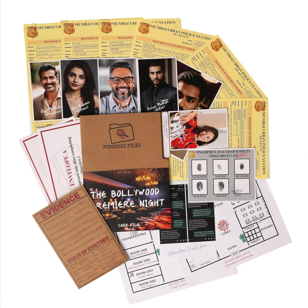 Forensic Files Murder Mystery Games Combo