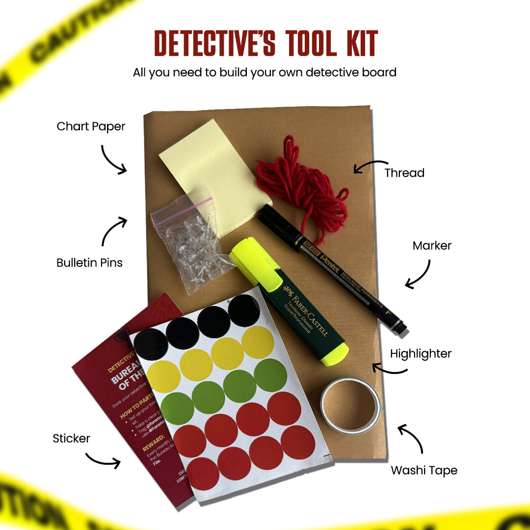 Forensic Files Gift Box  (The Detective's Toolkit Version)