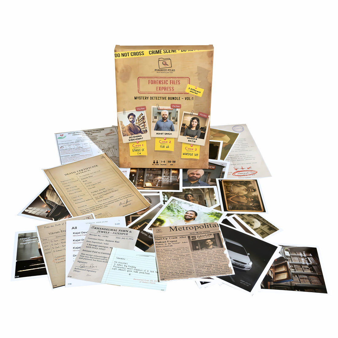Forensic Files Express - Detective Mystery Bundle - Vol 1